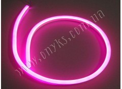 Гибкий неон 220В SMD 2835/120 (IP67) Розовый